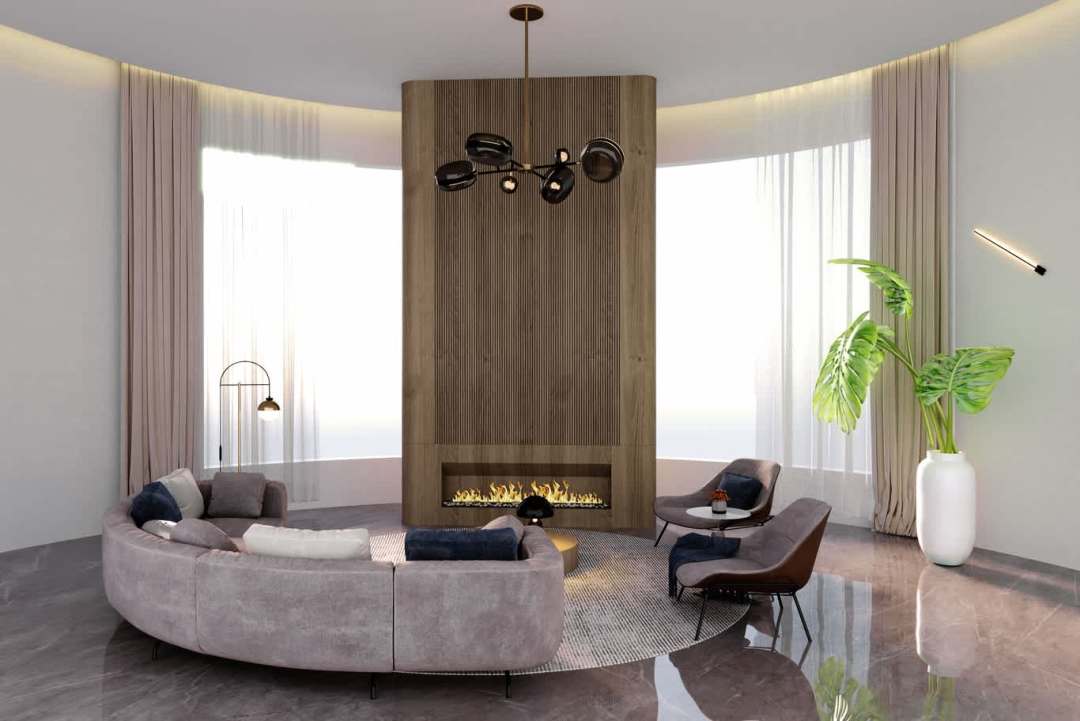 تصميم داخلي فاخر في دبي