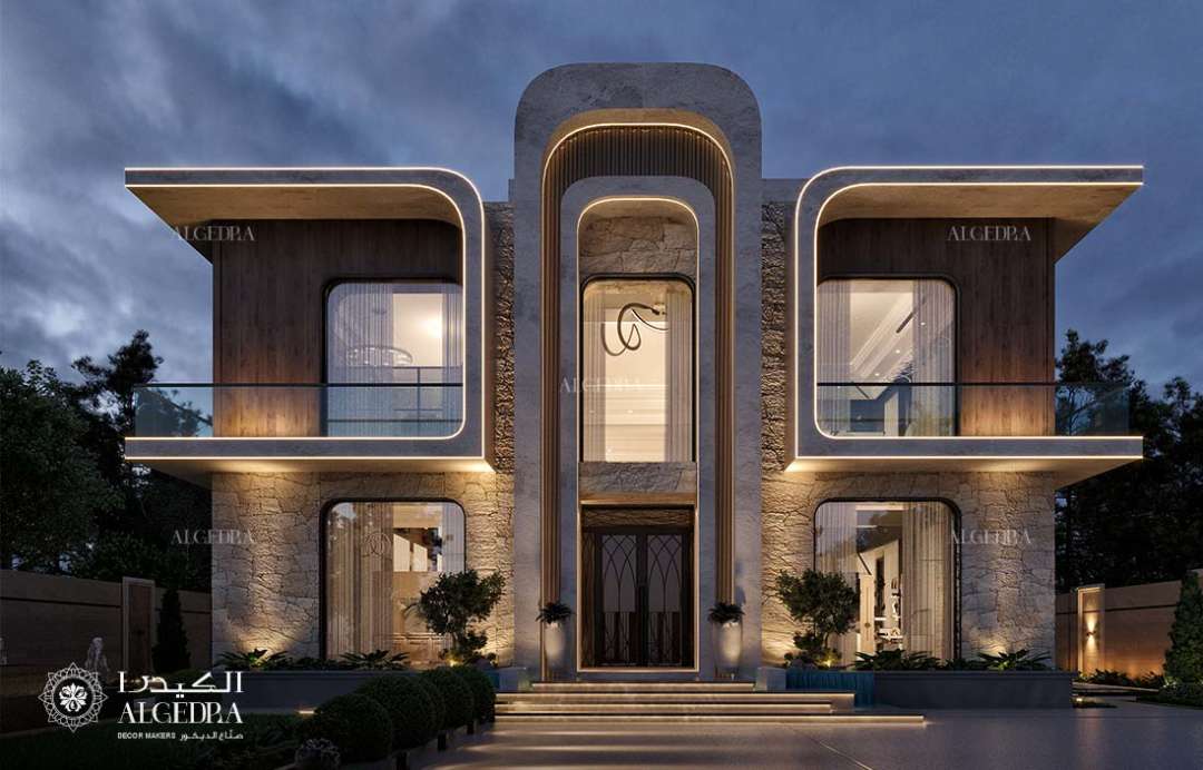 مشروع التصميم المعماري لفيلا حديثة في باركواي فيستاز، دبي هيلز استيت