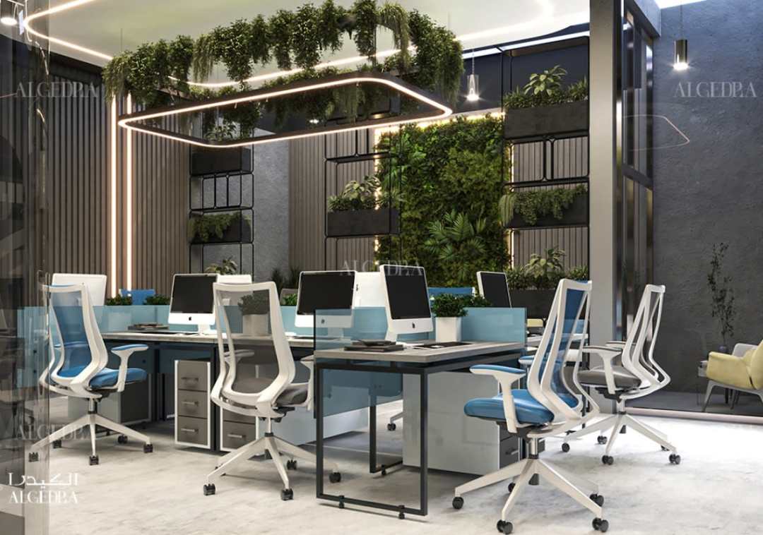 تصميم داخلي للمكاتب في دبي