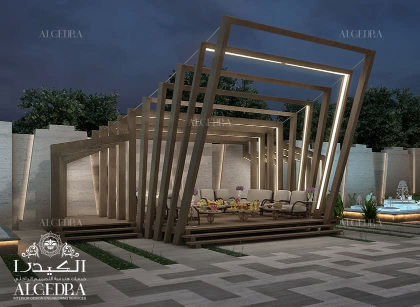 تصميم المناظر الطبيعية الحديثة