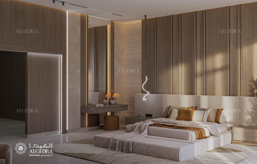 تصميم داخلي فاخر لغرفة نوم