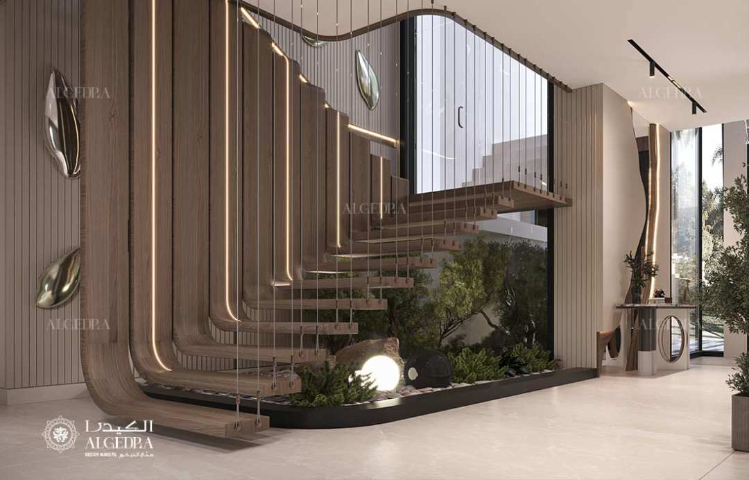 Scandinavian-style interior in a Doha home