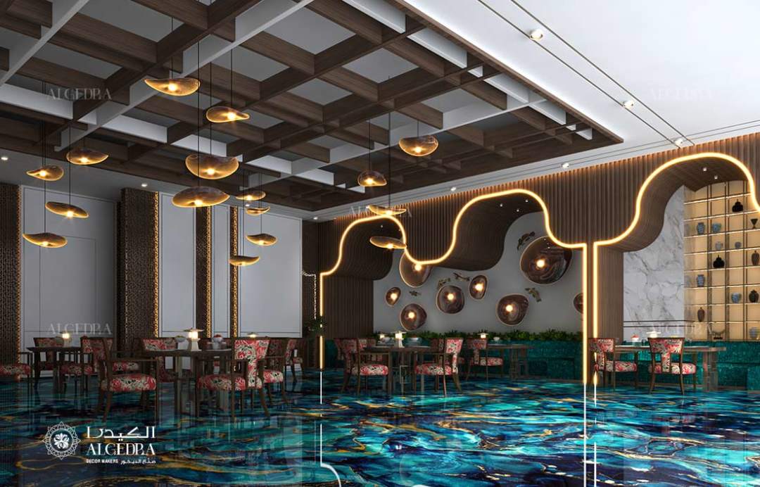 restaurant wall design