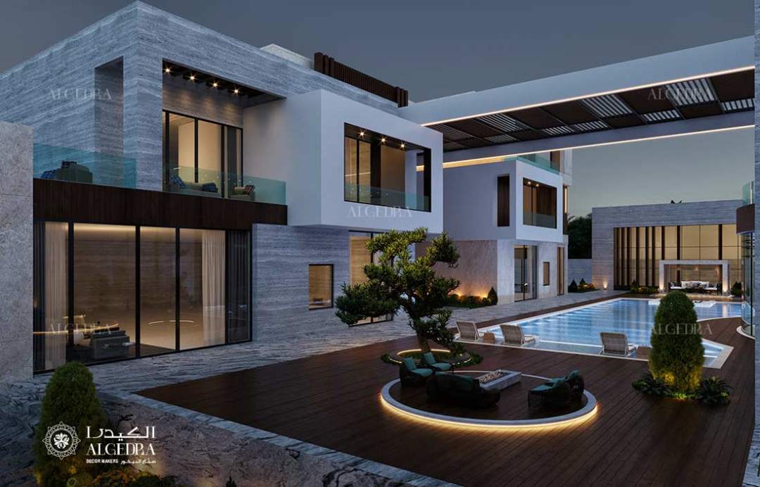 modern villa exterior design