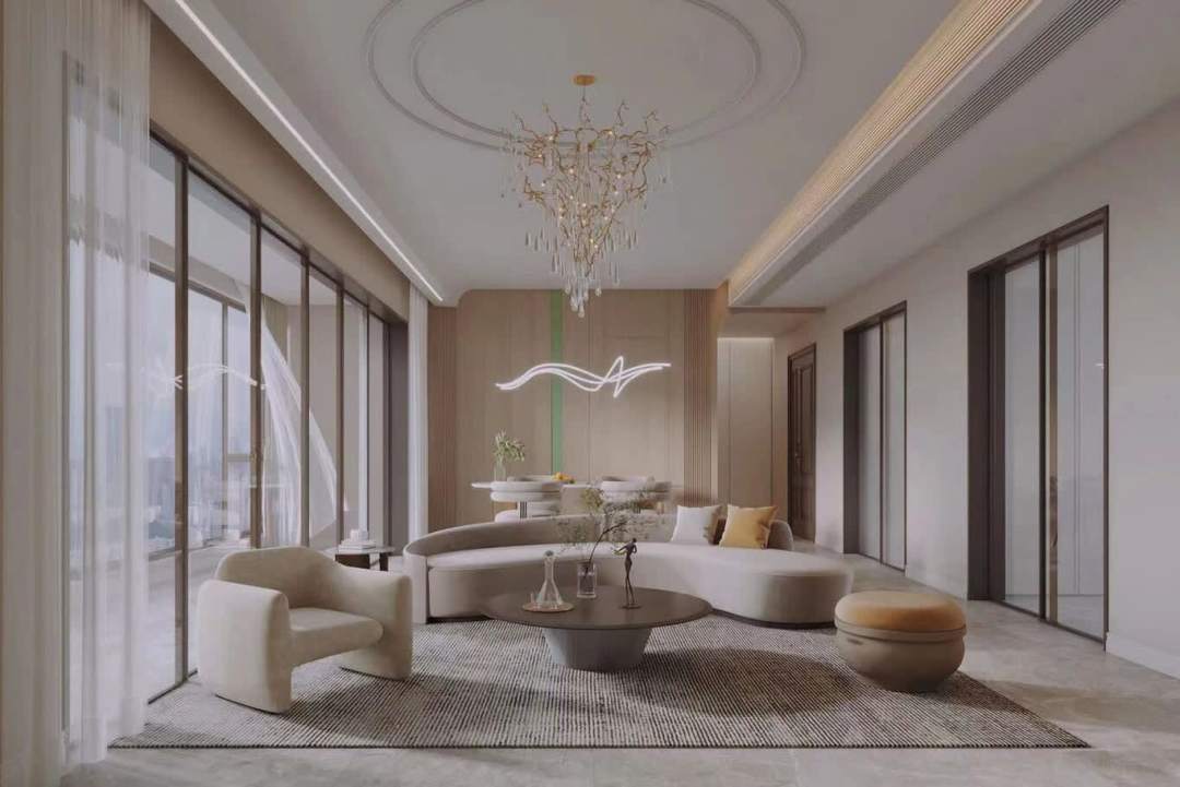 تصميم داخلي لشقق باريسية دبي