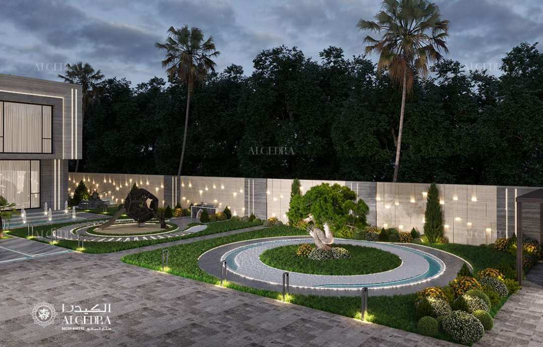 arabic modern classic villa design