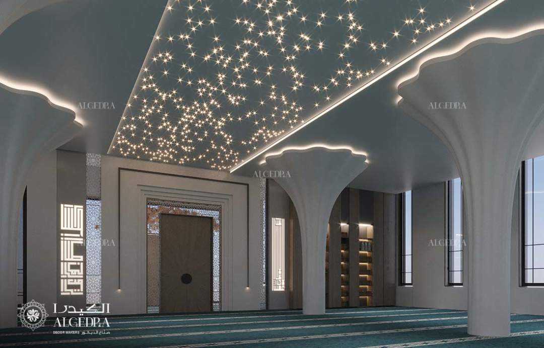 تصميم داخلي للمساجد في دبي