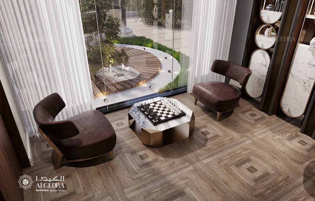 Guest majlis interior design in Doha
