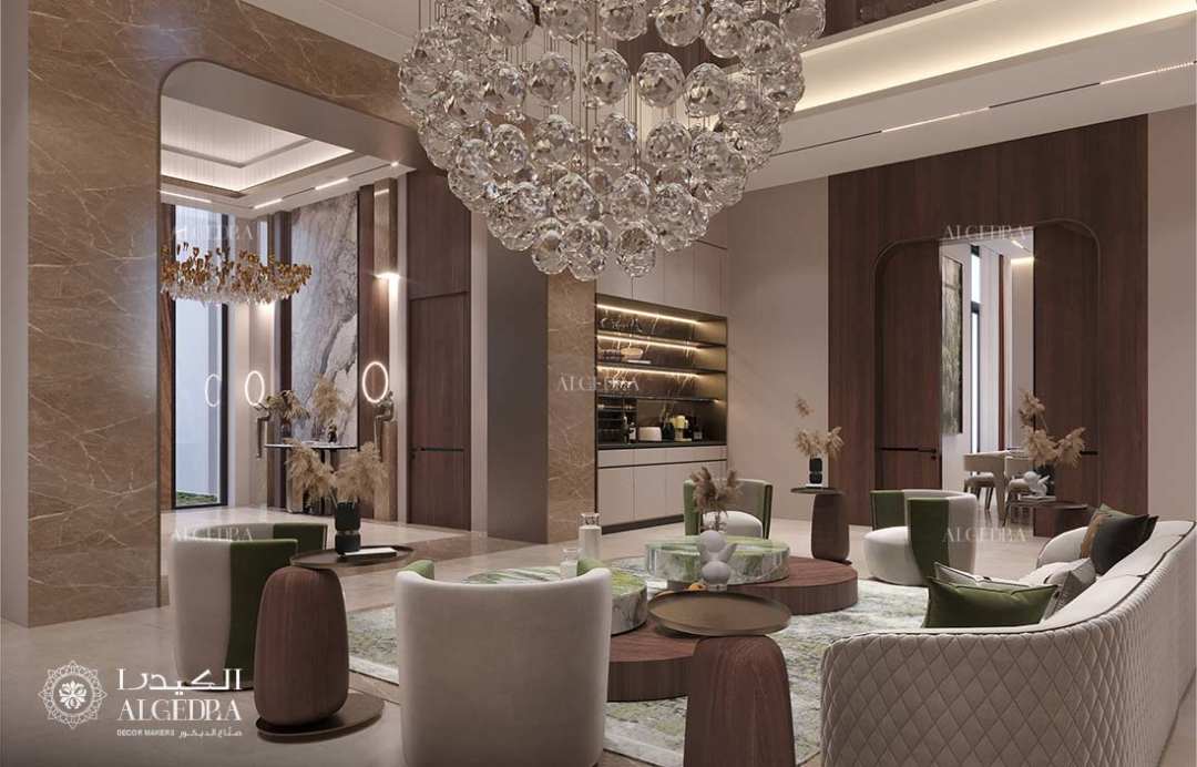 living room interior design Dubai