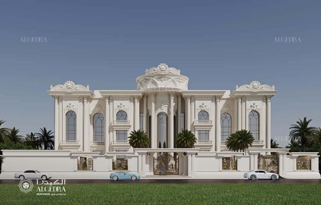 luxury modern villa exterior design