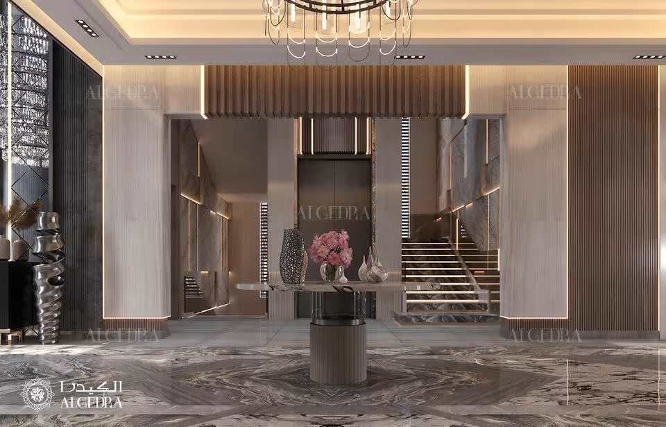 villa entrance decoration
