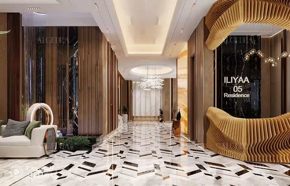 villa entrance decoration
