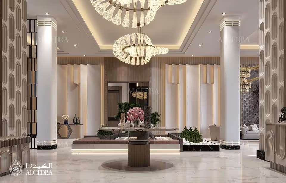 Villa Entrance interior Design