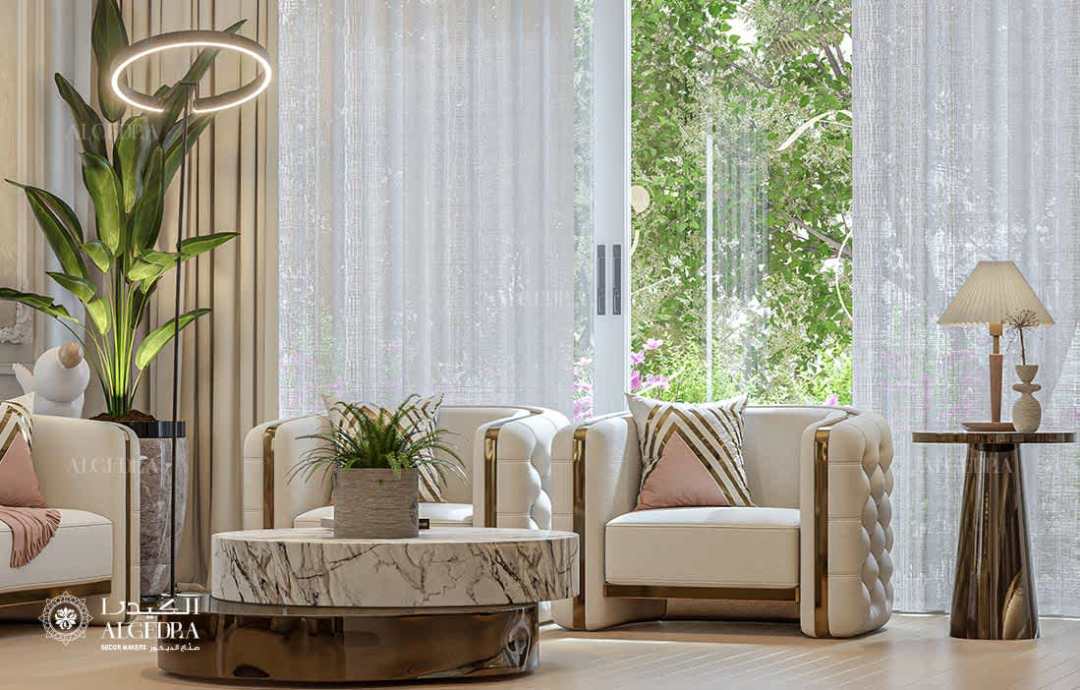 تصميم داخلي فاخر في الكويت