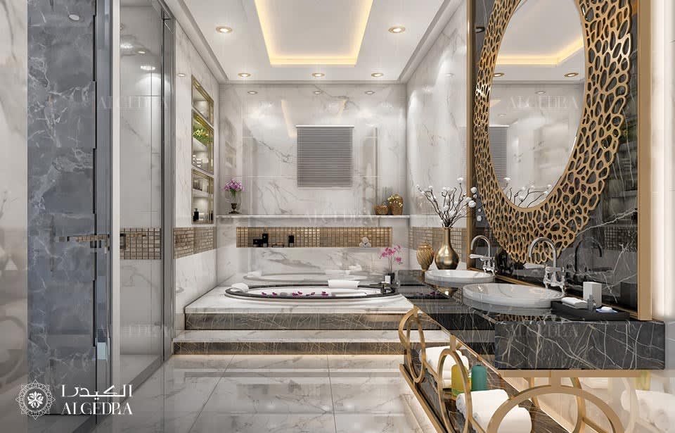 modern bathroom tiles