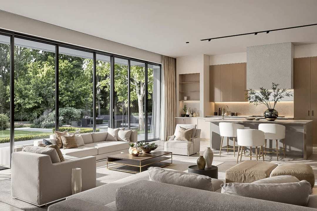 Yas Island villa interior design