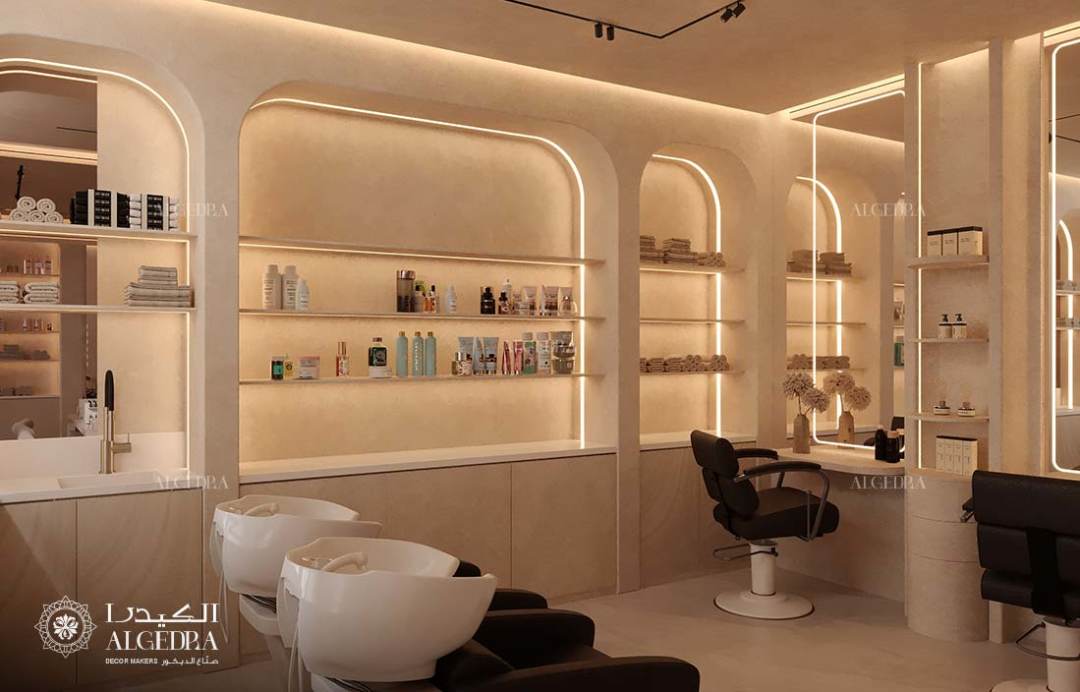 مشروع التصميم الداخلي لصالون تجميل في جميرا، دبي