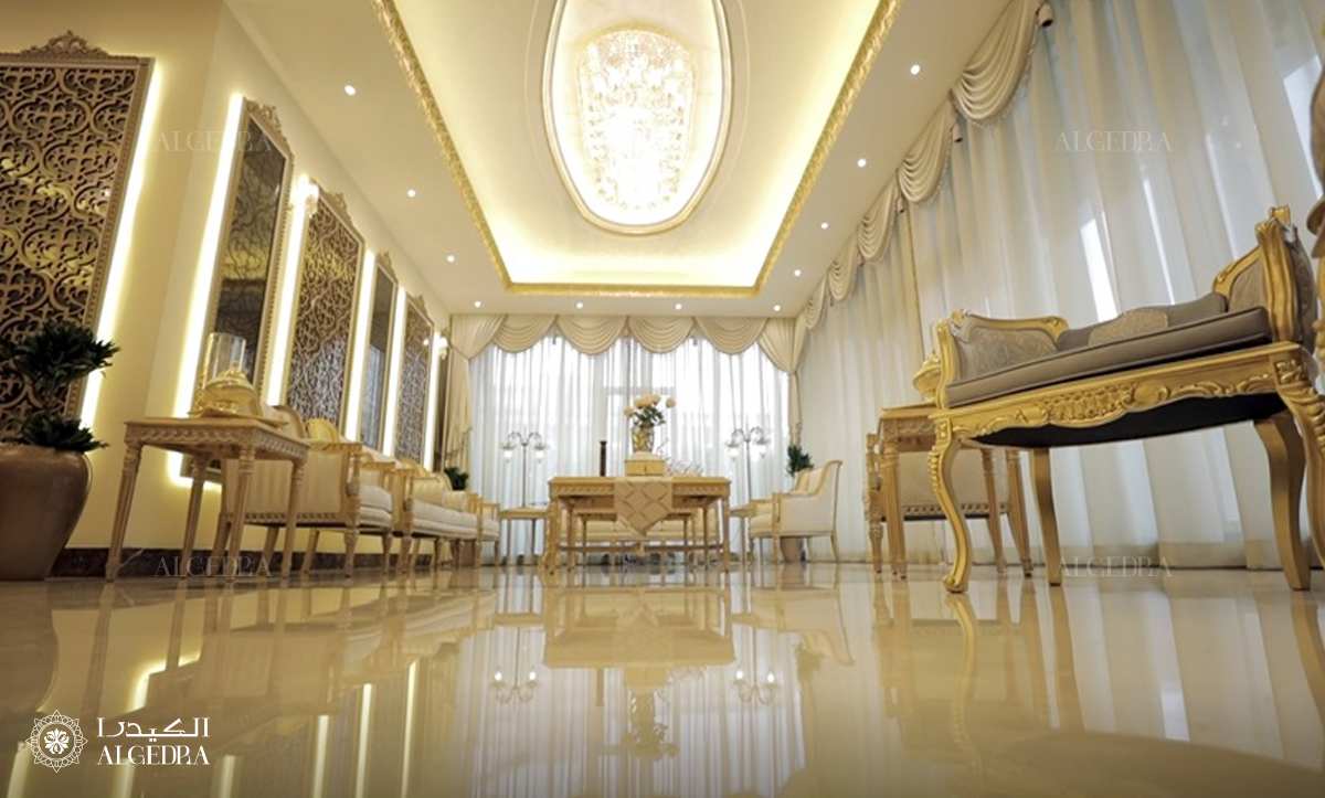 تصاميم وتفاصيل رائعة لديكورات النمط الكلاسيكي في تلال الإمارات