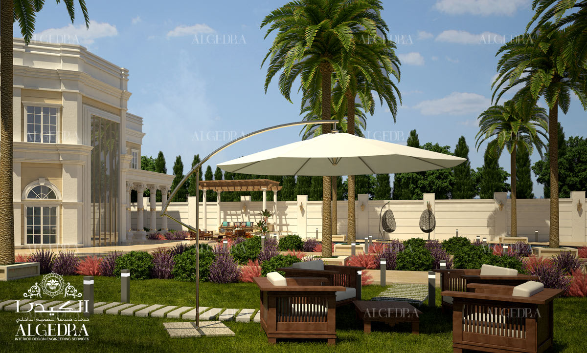 Villas landscape designs in dubai