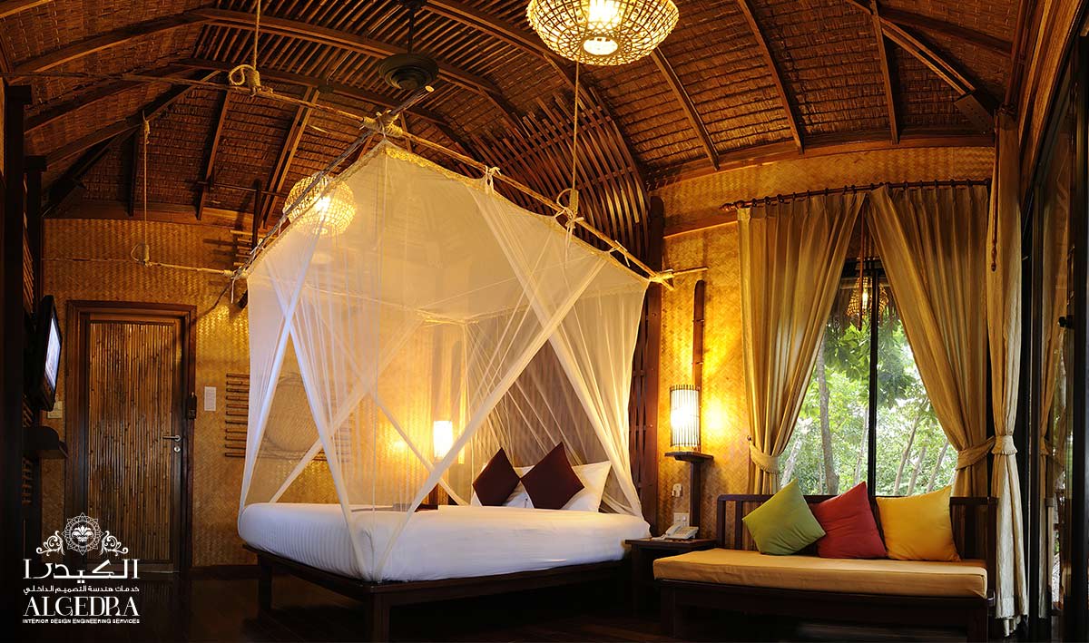 wooden bedroom design