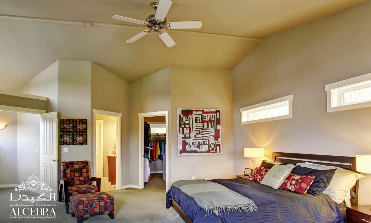 Colorful Master Bedroom