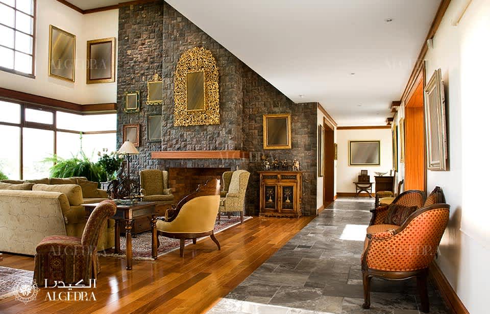 Vintage style interior design