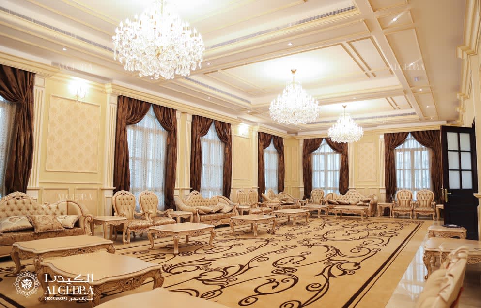 تصميم داخلي للقصر في أبو ظبي