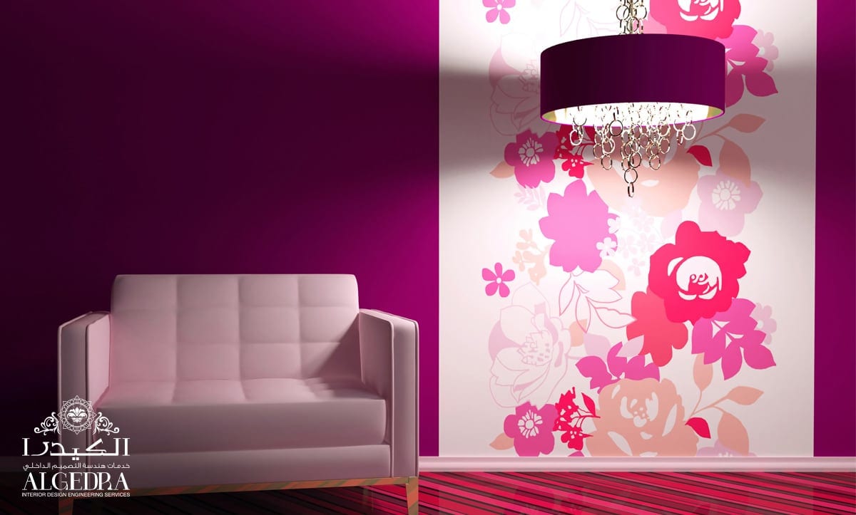 paintings and furnishing room