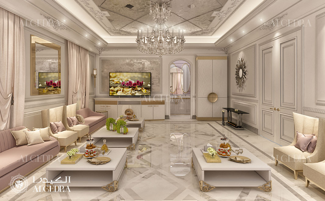 Lady majlis design in abu dhabi