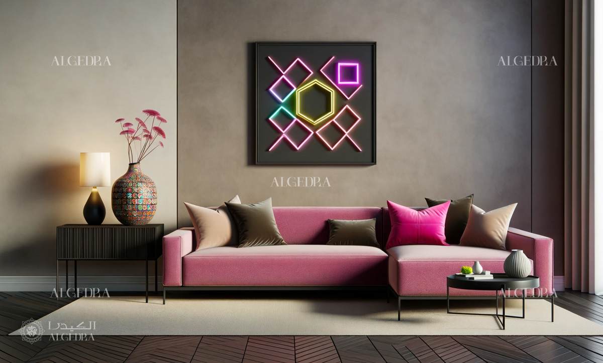 تصميم داخلي لغرفة المعيشة