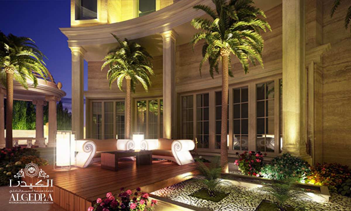 landscape garden design by Algedra Interior
