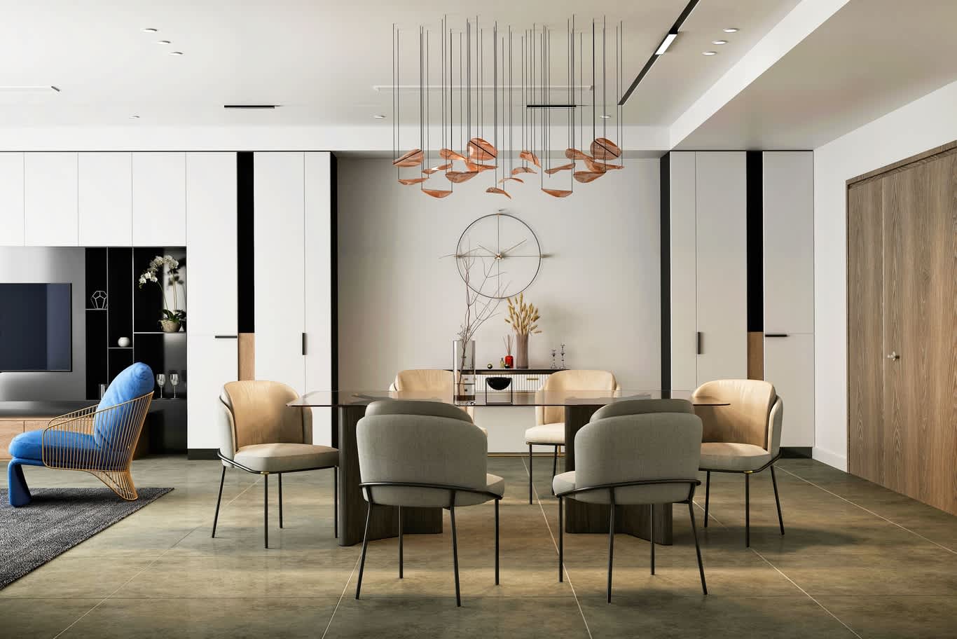 luxury classic dining room design