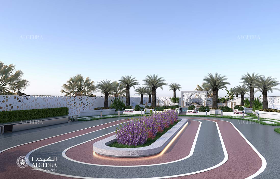 تصميم المناظر الطبيعية السكنية في الشارقة