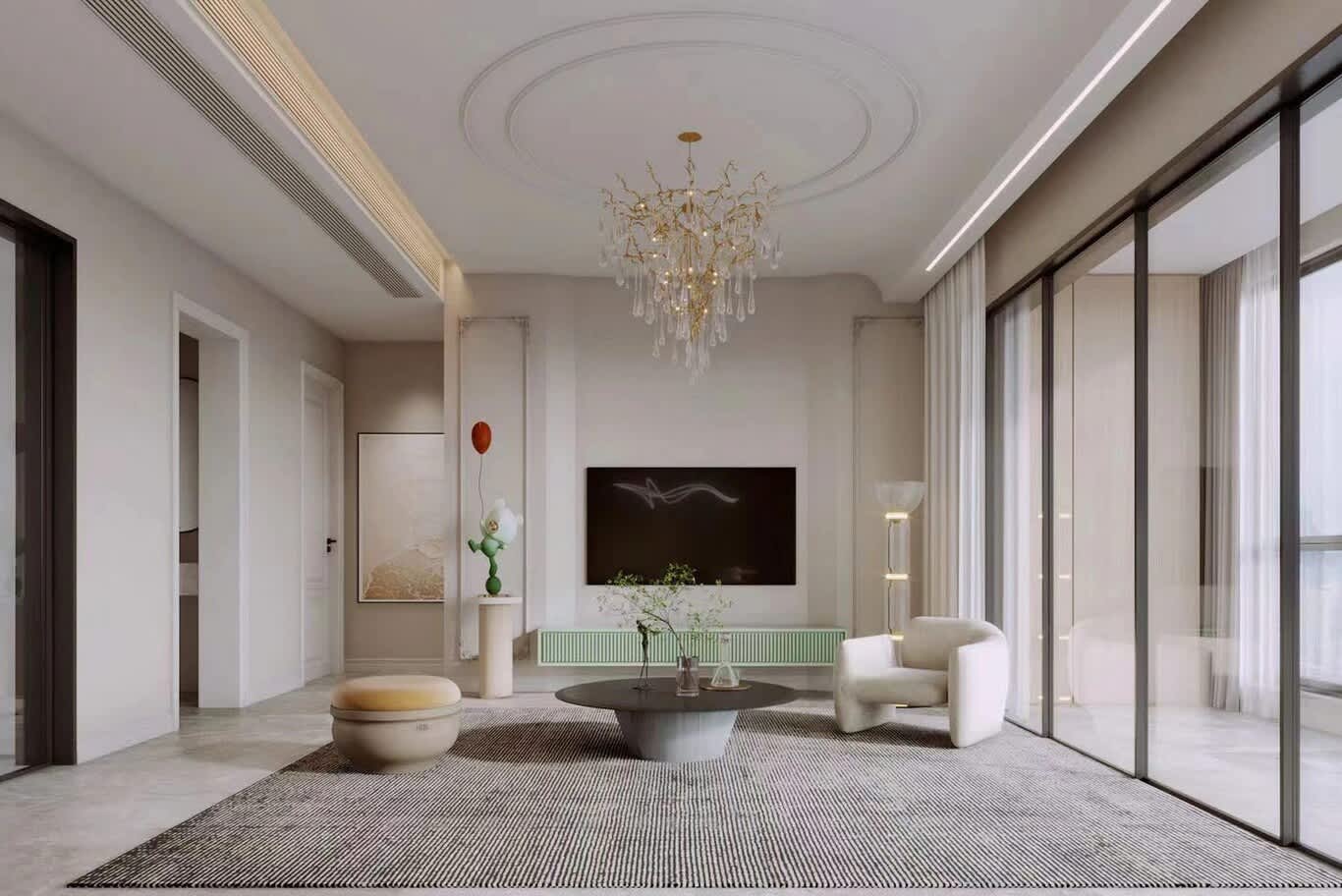 luxury apartment interior design Dubai
