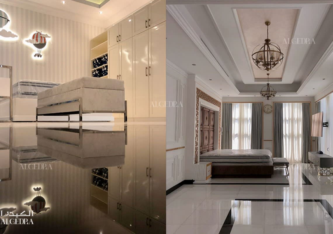 Contemporary Style Glamorous Villa Decor Project In Dubai