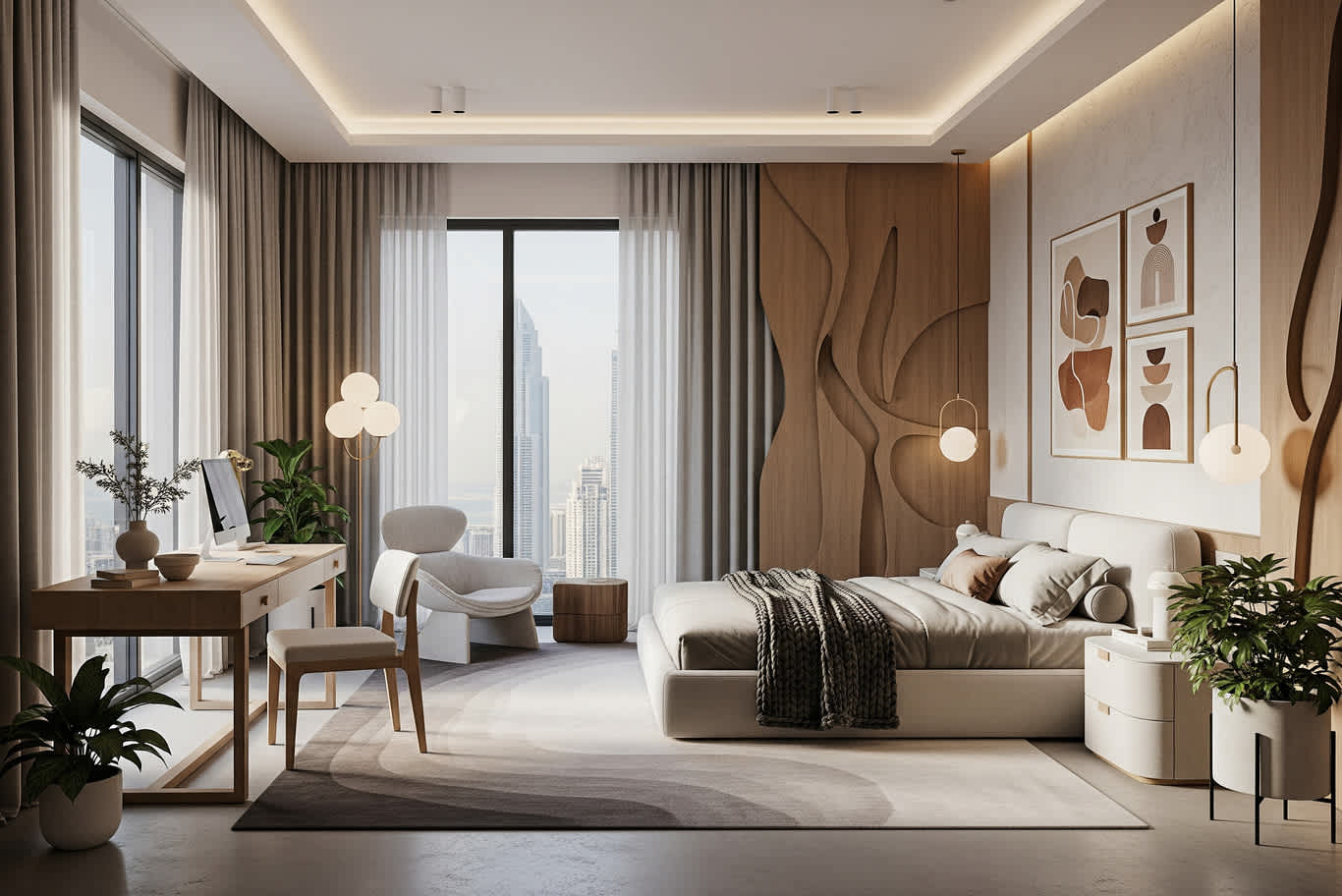 three kids bedroom design