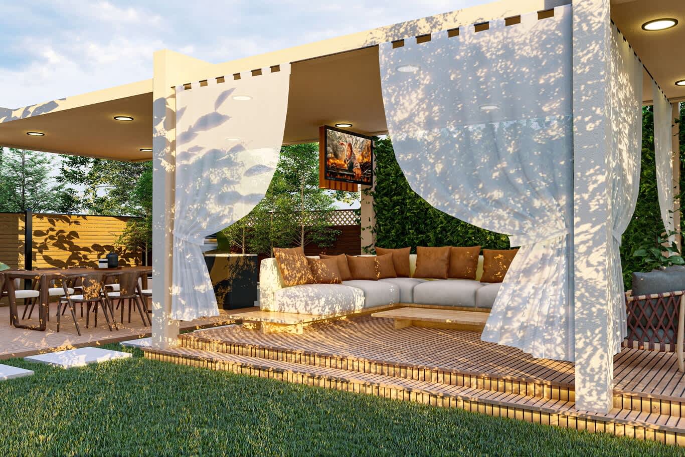 خدمات تجديد الحدائق