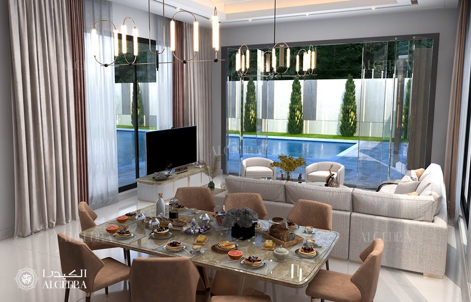 dining room design dubai