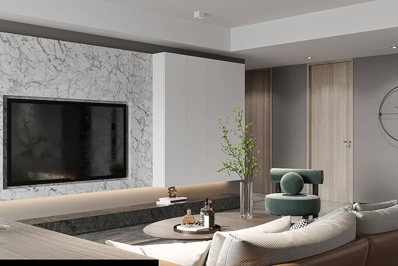 Dubai luxury real estate interiors