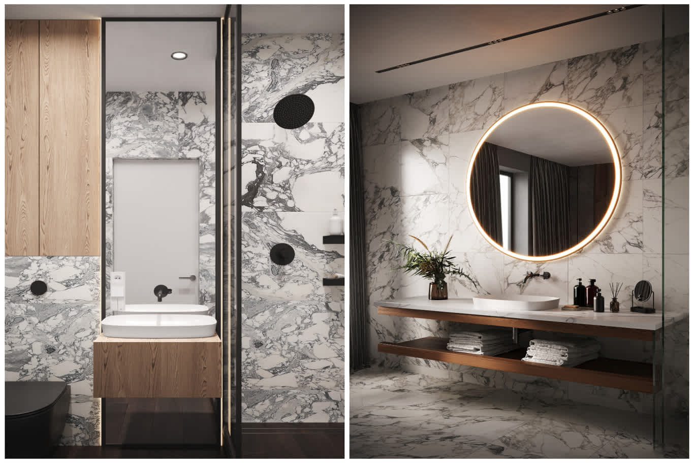 bathroom tile design