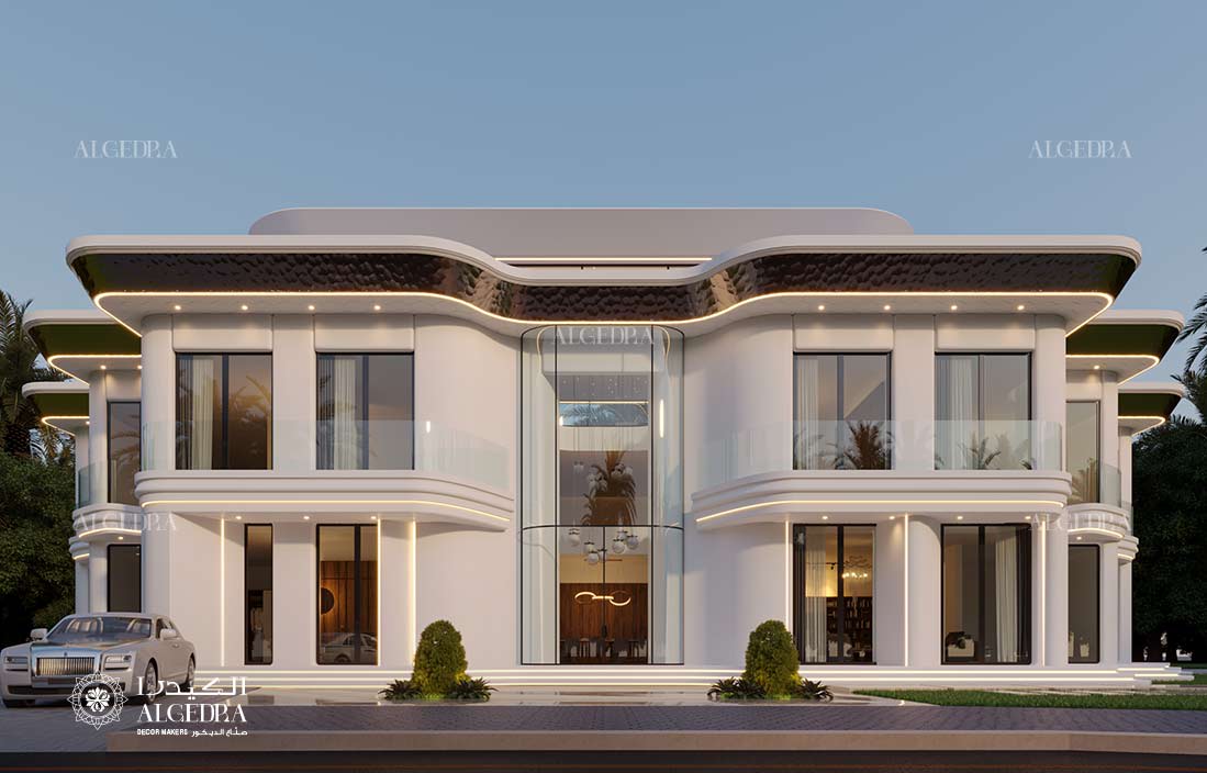 villa architecture design Dubai