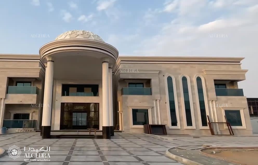 Classic Islamic Villa Design in Sharjah by Algedra