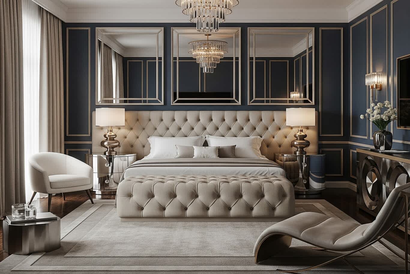 High end bedroom Dubai