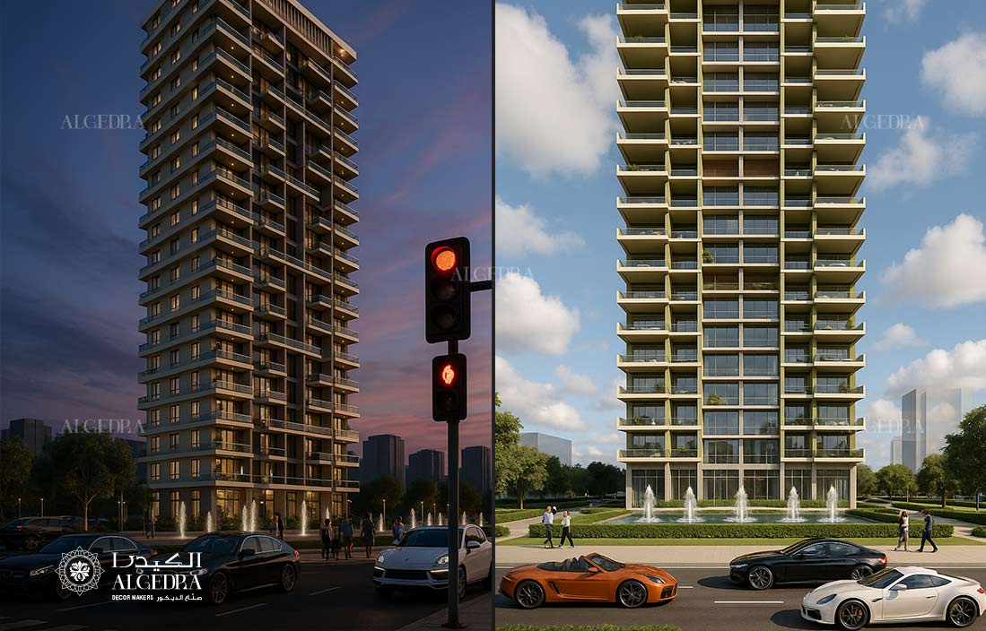 تصميم برج معماري في دبي