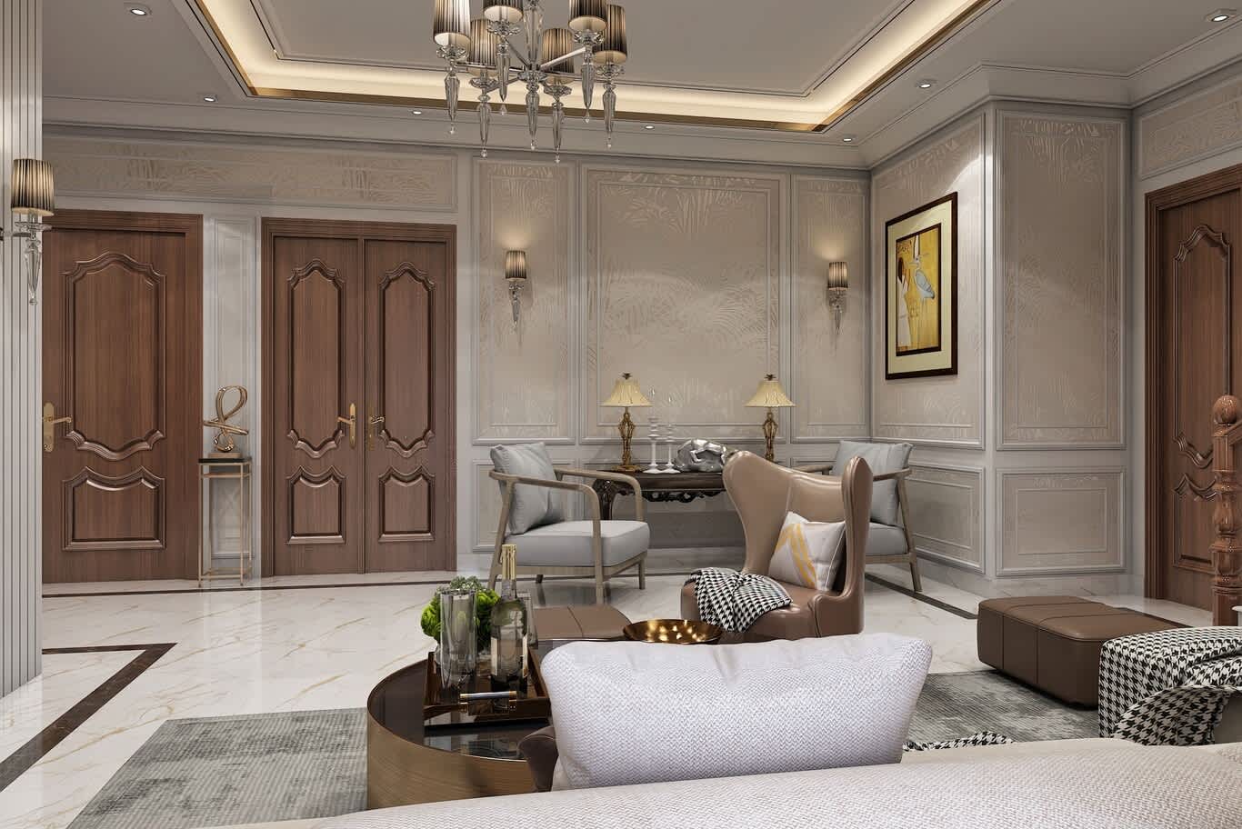 Chalet interior design Kuwait