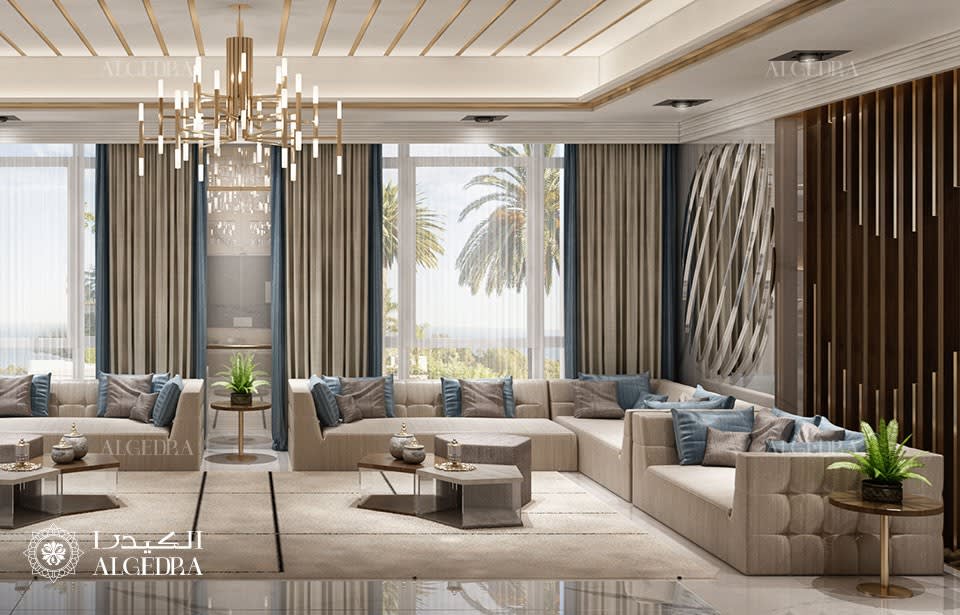 spacious majlis design dubai