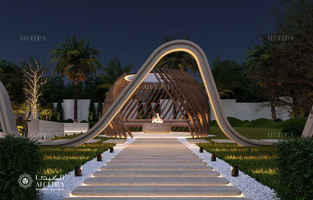 تصميم المناظر الطبيعية الحديثة