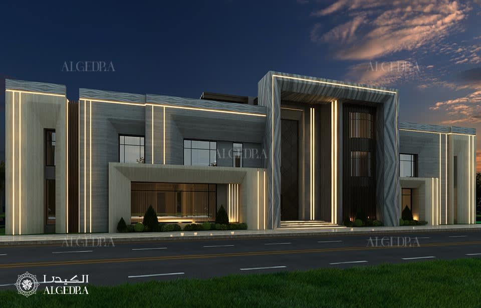 modern architecture villa