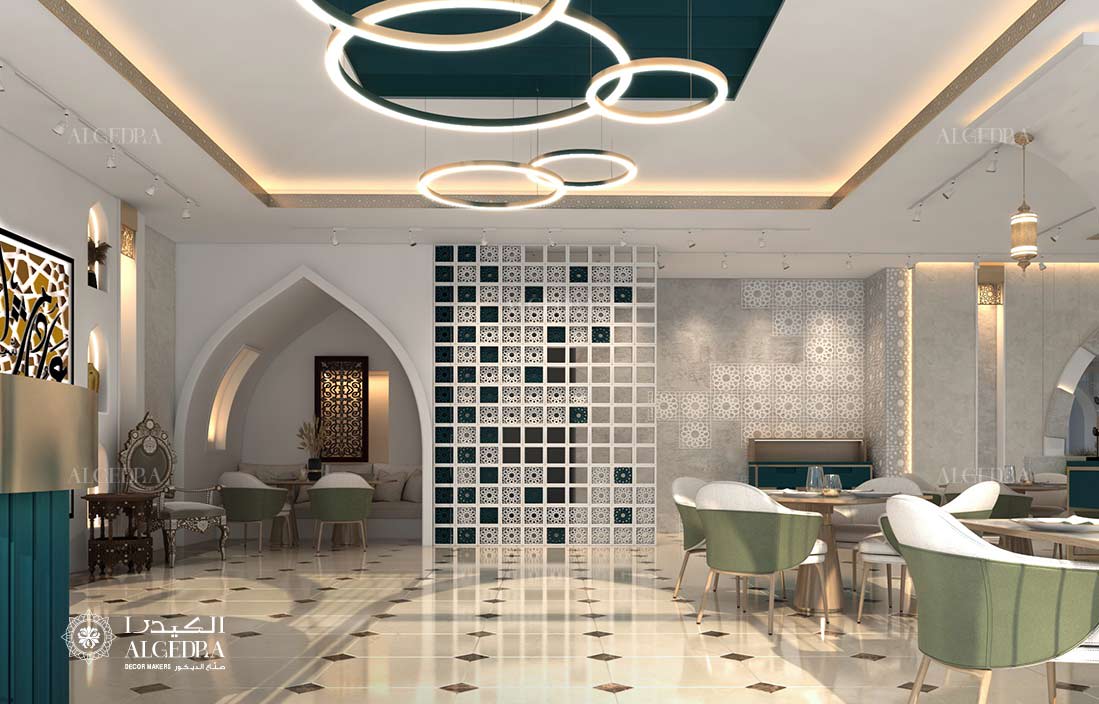 خطة تصميم المطعم