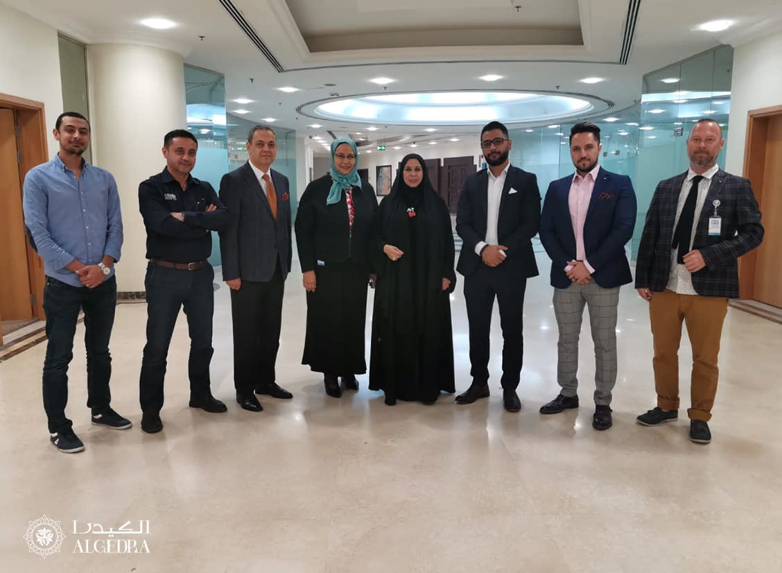 Algedra's meeting with the advisory board of Ajman University